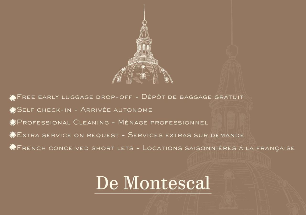 De Montescal - Hot Tub And Ac Cosy Apartment A Prime Location 40M2 Paris Exteriör bild